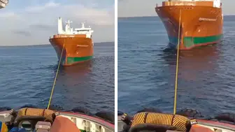 Çanakkale Boğazı’nda kargo gemisi arıza yaptı