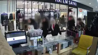 Elazığ Park 23 AVM'de Parfüm Hırsızlığı Kamerada