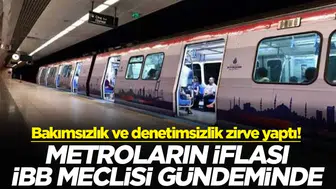İBB Meclisi'nde Metro Hattındaki Arızalar İçin Soru Önergesi Verildi