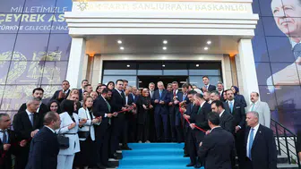 Erdoğan, AK Parti Şanlıurfa İl Başkanlığı yeni hizmet binasının açılışını yaptı