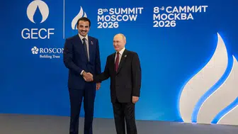 Putin ile Katar Emiri Al Sani Moskova'da Bir Araya Geldi