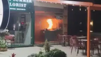 Etiler'deki Restoranda Dehşet Anları: Tantunici Alev Alev Yandı