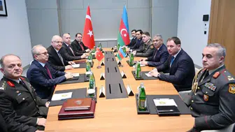 Bakan Güler Şuşa'da mevkidaşlarıyla bir araya geldi