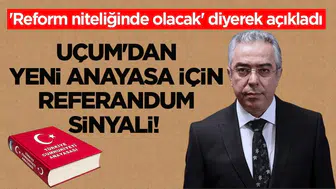 Mehmet Uçum'dan Yeni Anayasa ve Terörsüz Türkiye Açıklaması
