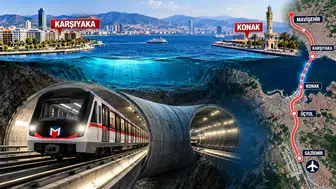İzmir'de Dev Proje: Körfez Altından Metro Tüp Geçidi Geliyor