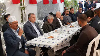 Yüksek'ten şehit polis Ahmet Türkoğlu'nun ailesine taziye ziyareti