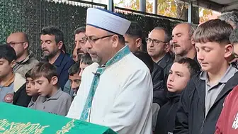 Gecekondu yangınında can veren minik kaleci son yolculuğuna uğurlandı