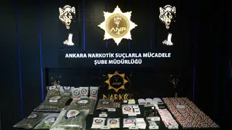 Ankara'da narkotik operasyonu : 95 şüpheli gözaltına alındı, 32 kişi tutuklandı