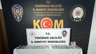 Tekirdağ'da Tarihi Eser Kaçakçılığı Operasyonunda Binlerce Eser Ele Geçirildi