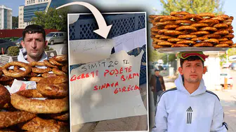 Tezgahını Emanet Edip Sınava Giren Simitçi Konuştu