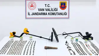 Van'da tarihi eser operasyonu: Roma dönemine ait 529 sikke ele geçirildi
