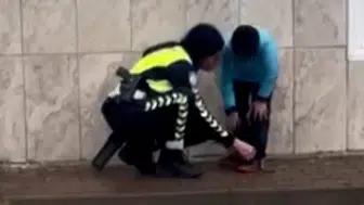 Bursa İnegöl'de Kadın Polis Memurundan Örnek Davranış