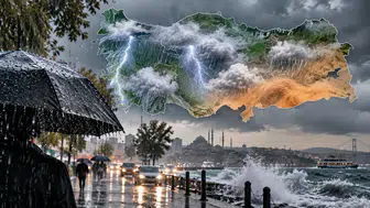 Meteoroloji'den Sağanak ve Fırtına Uyarısı: Sıcaklıklar Hızla Düşüyor