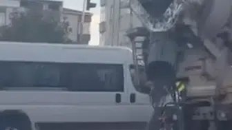 Yola beton döken kamyon sürücüsüne 109 bin 662 lira ceza
