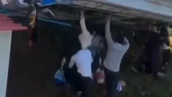 Uçurumun Kenarındaki Otobüsü Elleriyle Tuttular: Mucize Kurtuluş