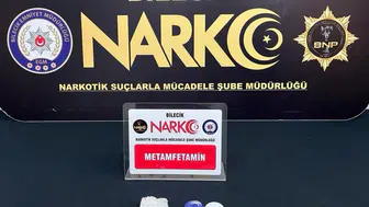 Bilecik'te uyuşturucu operasyonu : Metamfetamin ele geçirildi !