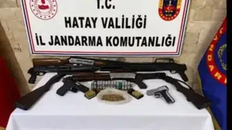 Hatay'da kuru sıkı tabancaları gerçek silaha dönüştürüp sattığı iddia edilen şüpheli yakalandı