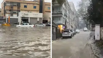 Trablus'ta sel felaketi : 2 kişi hayatını kaybetti