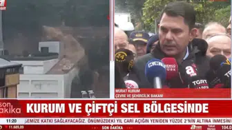 Bakan Kurum'dan İstanbul'daki Sel Felaketine İlişkin Açıklamalar