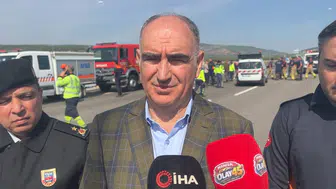 Manisa Valisi Vahdettin Özkan'dan kazaya ilişkin açıklama