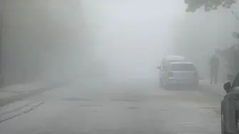 Eskişehir’de yoğun sis etkili oldu