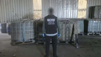 İzmir Aliağa'da Kaçak Akaryakıt Operasyonu: 10,1 Ton Ele Geçirildi