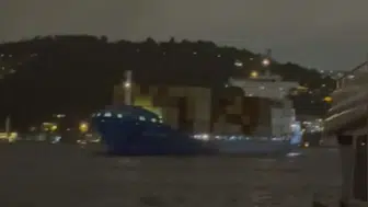 İstanbul Boğazı'nda Sürüklenen Yük Gemisi Kurtarıldı