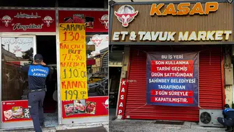 Şahinbey'de Skandal Denetim: Tarihi Geçen Ciğerler Yakalandı