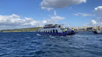GESTAŞ Çanakkale Boğazı ve Adalar Hattındaki Feribot Seferlerini İptal Etti