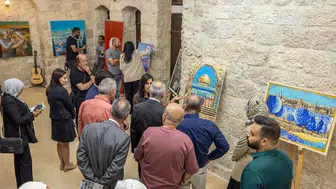 Kudüs Hikayeleri Resim Sergisi Doğu Kudüs'te Ziyarete Açıldı