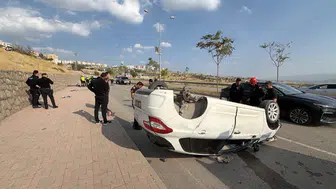 Şırnak'ta Virajı Alamayan Otomobil Takla Attı: Üç Yaralı