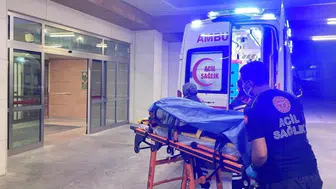 Karaman'da hafif ticari araç yayaya çarptı : Kadın yaralandı