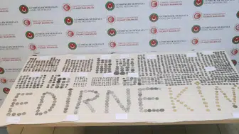 Edirne'de Yurt Dışına Kaçırılmak İstenen 7 Bin 160 Tarihi Eser Yakalandı