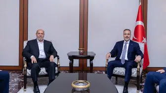 Hakan Fidan, Hamas heyetini Ankara'da kabul etti