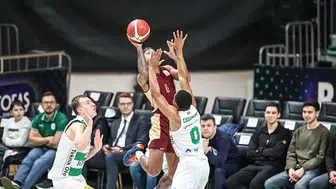 Trabzonspor, deplasmanda Bursaspor Basketbol’u 83-75 yendi