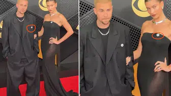 Justin ve Hailey Bieber, Grammy Ödülleri'nde verdikleri politik mesajla gündem oldular