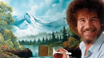 Ünlü Ressam Bob Ross'un Tablosu Açık Artırmada Rekor Fiyata Satıldı