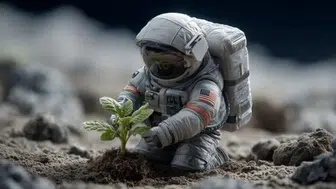 Ay'da tarım mümkün mü? Bilim insanları Ay toprağında nohut yetiştirdi