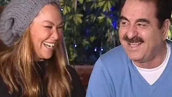 Hülya Avşar, İbrahim Tatlıses'i hastanede ziyaret etti