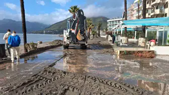 Marmaris'te Fırtına ve Sağanak Yağış Sonrası Neler Yaşandı?