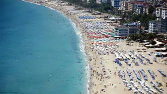 Antalya'da turist rekoru