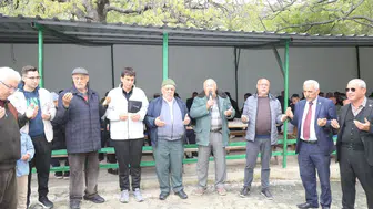Çubuk’ta bereketli yağmurlar sonrası şükür duası yapıldı