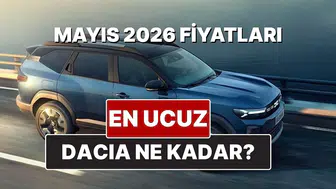 Mayıs 2026 Dacia fiyat listesi: Yeni Sandero ve Jogger modellerinin güncel fiyatları neler?