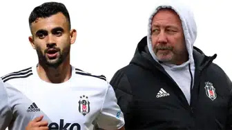 Beşiktaş'ın eski yıldızı Rachid Ghezzal'dan Sergen Yalçın paylaşımı