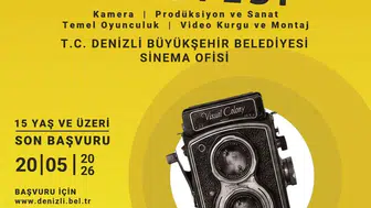 Kısa Film Atölyesi başlıyor