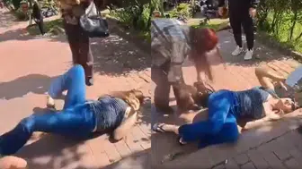 Sevda Demirel, yürüyüş yaptığı sırada bacağını kırdı