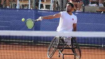 Para tenisçi Ahmet Kaplan, Roland Garros'ta yarı finale yükseldi