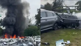 Brezilya'da iki helikopter çarpıştı : Çok sayıda kişi yaralandı