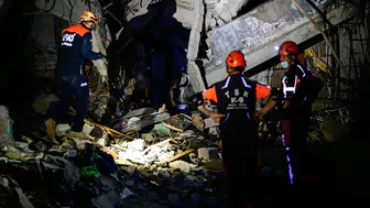 Türk arama kurtarma ekipleri, Venezuela'daki depremlerin ardından çalışmalara başladı