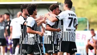 Beşiktaş hazırlık maçında Mattersburg'u İlhan Fakılı'nın golüyle mağlup etti